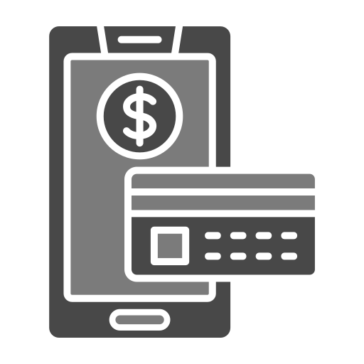 Cashless payment Generic Grey icon