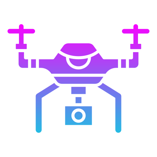 intelligente drohne Generic Flat Gradient icon