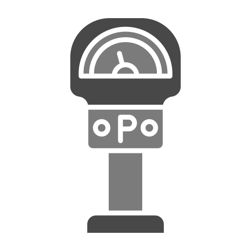 Parking meter Generic Grey icon
