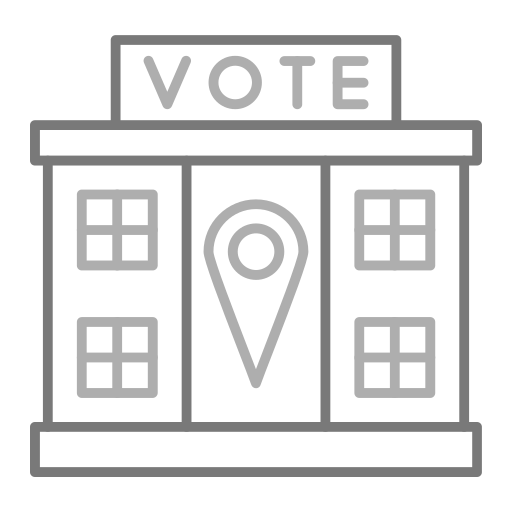 Polling place Generic Grey icon
