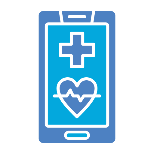 medische app Generic Blue icoon