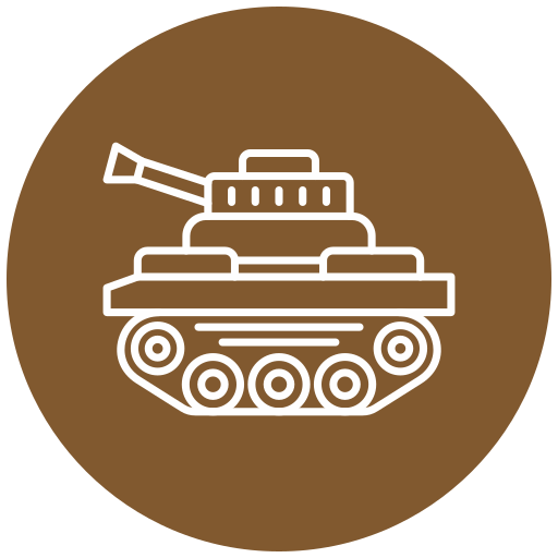 czołg Generic Flat ikona
