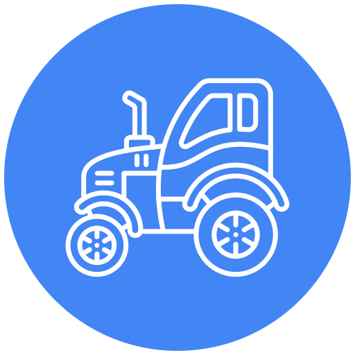 tracteur Generic Flat Icône