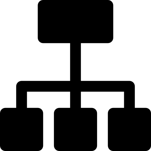 estructura jerarquica Becris Solid icono