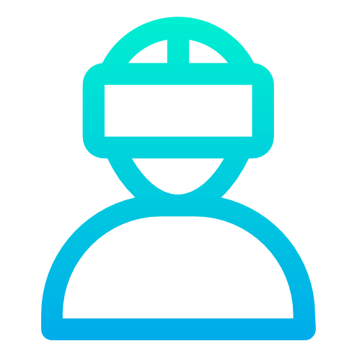 Virtual reality Kiranshastry Gradient icon