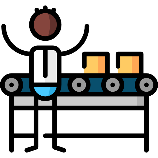 Production Puppet Characters Lineal Color icon