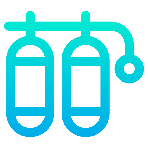sauerstofftank Kiranshastry Gradient icon
