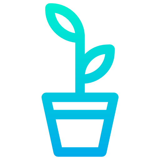 Plant Kiranshastry Gradient icon