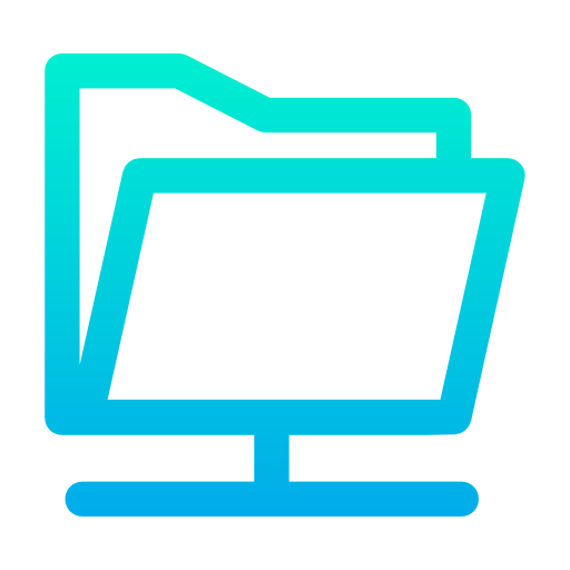 ordner Kiranshastry Gradient icon