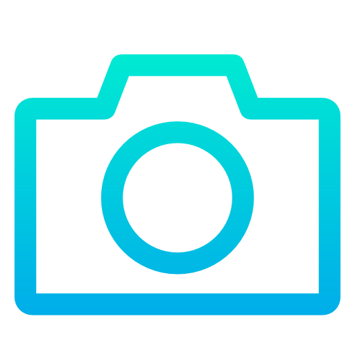 cámara fotográfica Kiranshastry Gradient icono