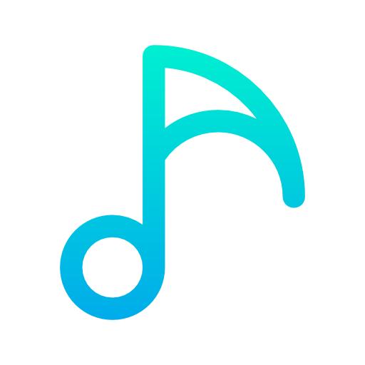 音楽 Kiranshastry Gradient icon