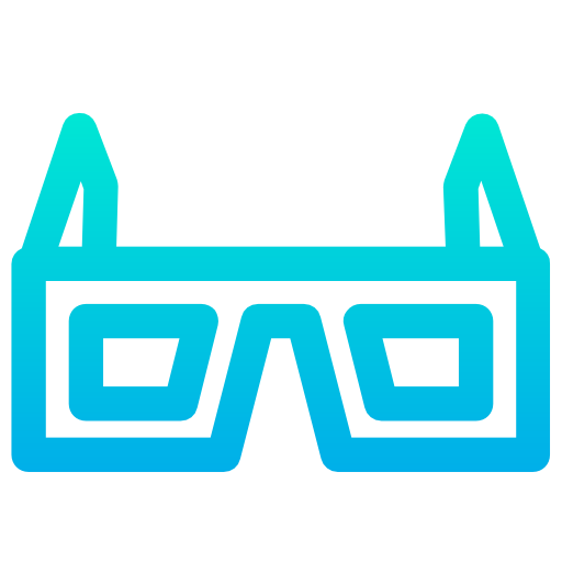 3d-brille Kiranshastry Gradient icon