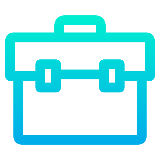 Briefcase Kiranshastry Gradient icon