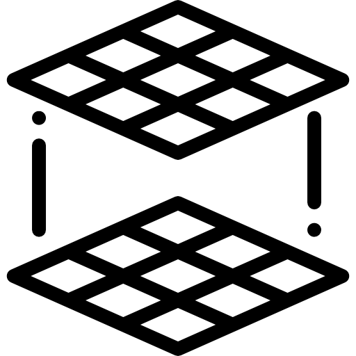 레이어 Detailed Rounded Lineal icon