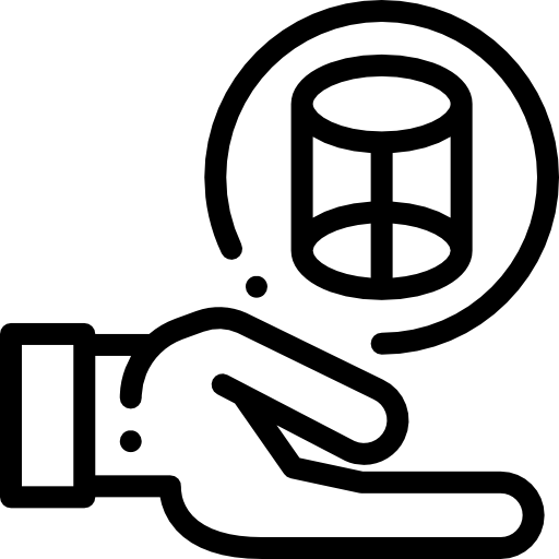 실린더 Detailed Rounded Lineal icon