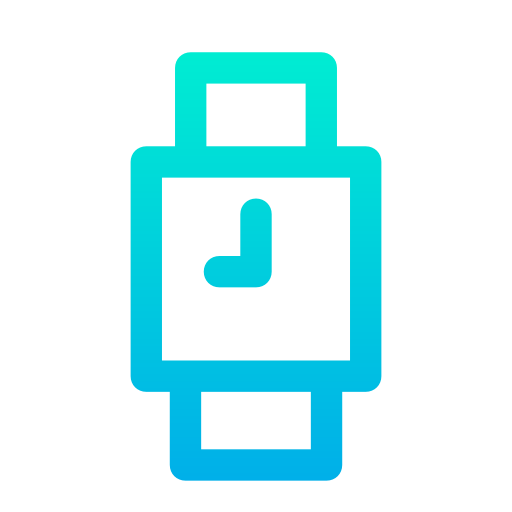 Wristwatch Kiranshastry Gradient icon