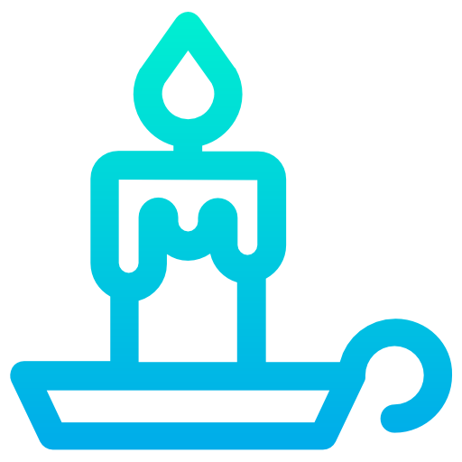 Candle Kiranshastry Gradient icon