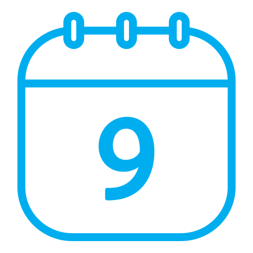 カレンダーの日付 Generic Simple Colors icon