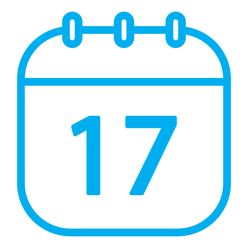 kalender datum Generic Simple Colors icoon