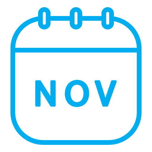 november Generic Simple Colors icon