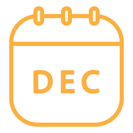 December Generic Simple Colors icon