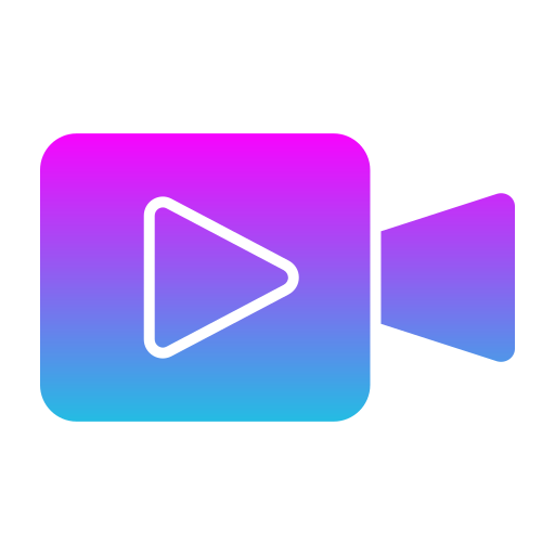 videoanruf-app Generic Flat Gradient icon