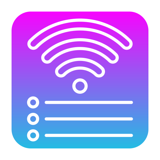 wi-fi 연결 Generic Flat Gradient icon