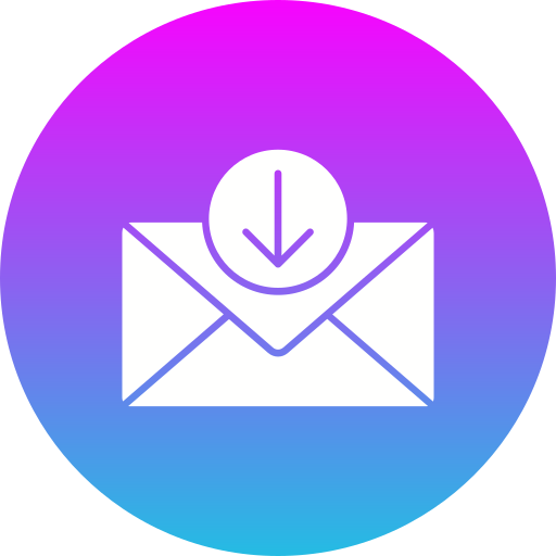 Mail Inbox Generic gradient fill icon