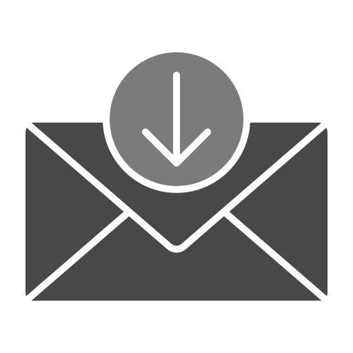 Mail Inbox Generic color fill icon