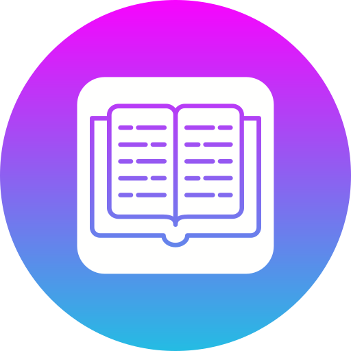 Ebook Generic gradient fill icon