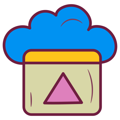 cloud-speicher Generic Outline Color icon