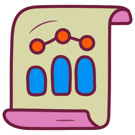 analytisch Generic Outline Color icon