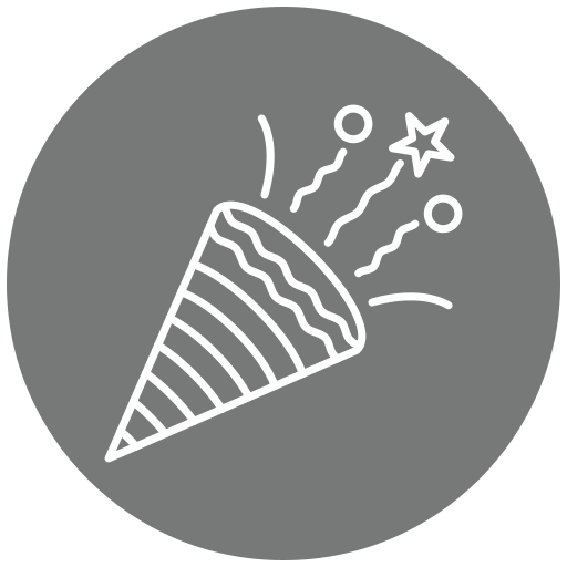 Confetti Generic Flat icon