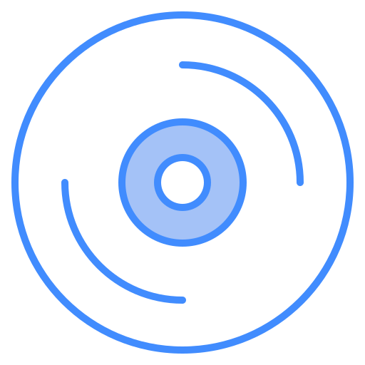 cd Generic Blue Ícone