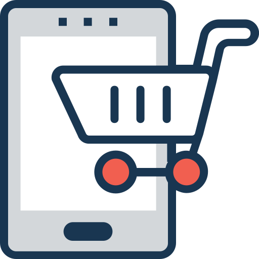 Mobile shopping Generic Mixed icon
