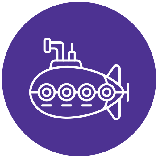 submarino Generic Flat icono