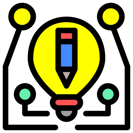 pomysł Generic Outline Color ikona