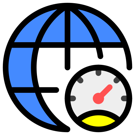 Speed Test Generic Outline Color icon