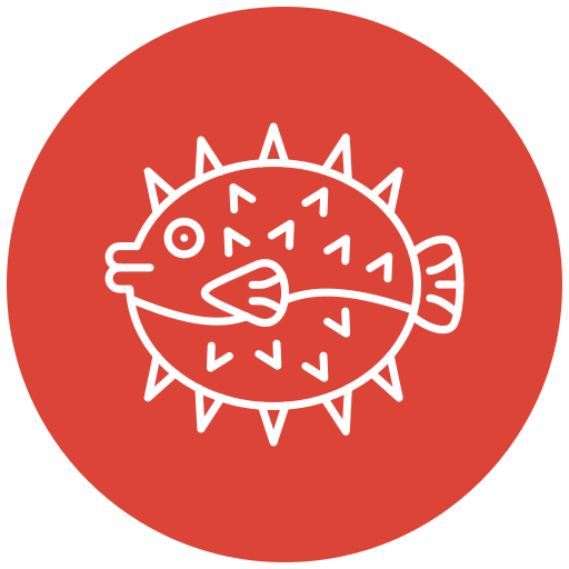 pesce palla Generic Flat icona