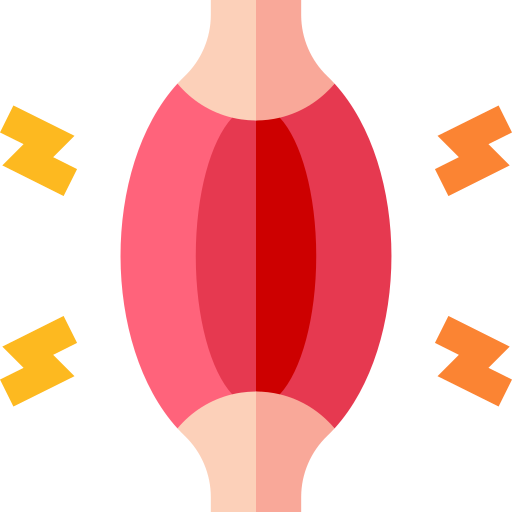 筋肉 Basic Straight Flat icon