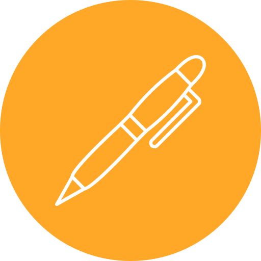 Шариковая ручка Generic Flat иконка