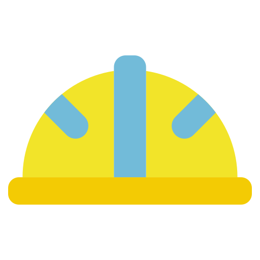 casco de seguridad Generic Flat icono