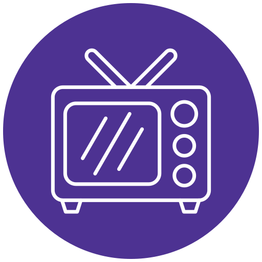 fernseher Generic Flat icon