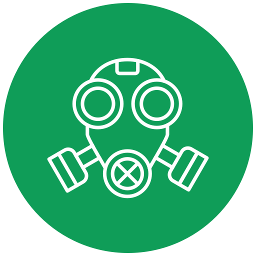 Gas mask Generic Flat icon