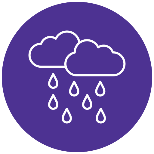 Heavy rain Generic Flat icon