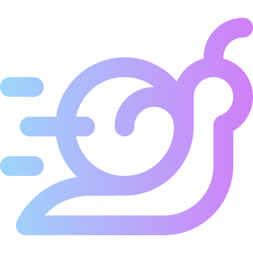 snail Super Basic Rounded Gradient icon