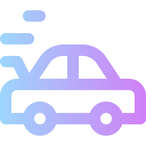 Car Super Basic Rounded Gradient icon