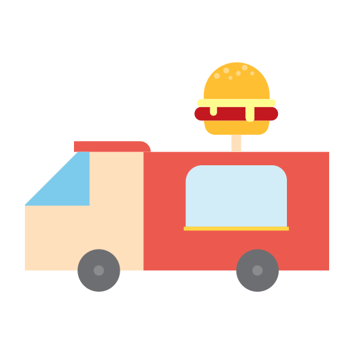 Food Truck Generic Flat icon