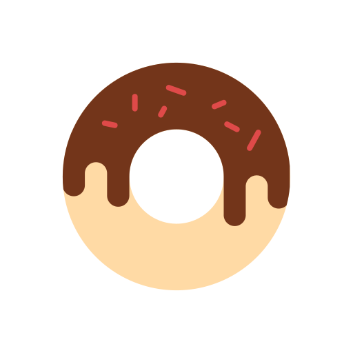 donut Generic Flat Icône