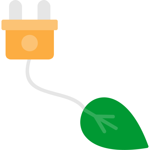 eco eléctrico Generic Flat icono